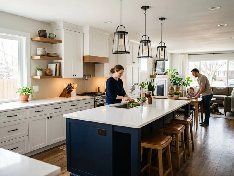 Completed remodel project