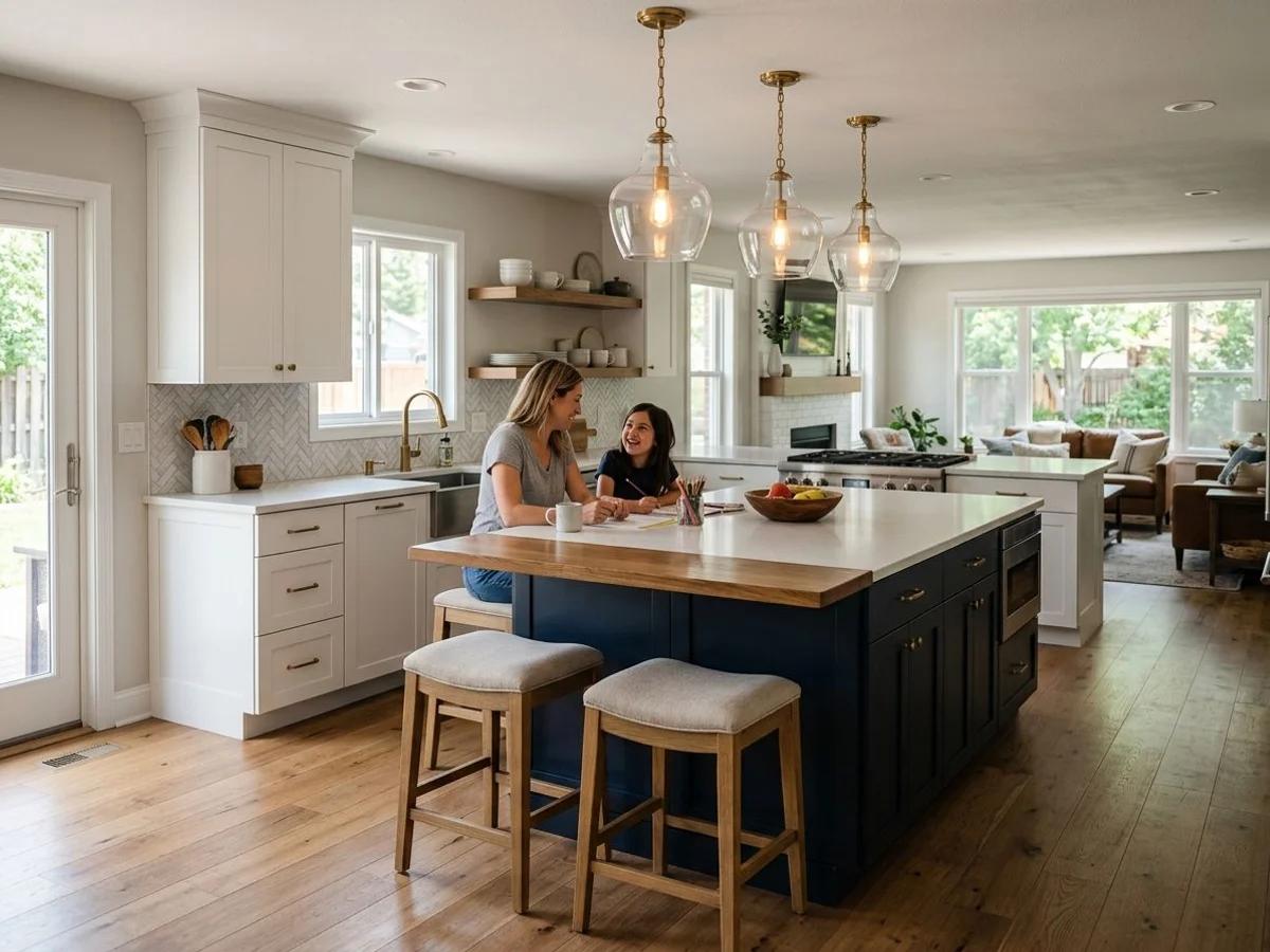 Open-Concept Kitchen — Kitchen Remodel project